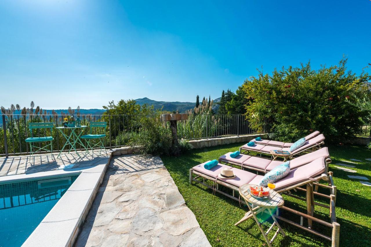 Rustic Stone Villa Begovi Dvori- 15 Minutes To Dubrovnik Exterior foto