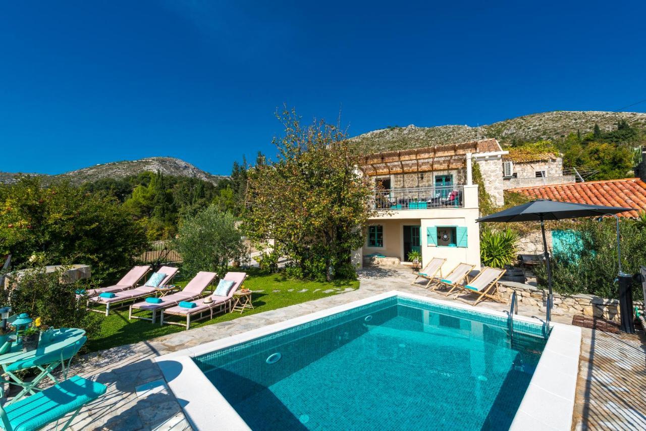 Rustic Stone Villa Begovi Dvori- 15 Minutes To Dubrovnik Exterior foto