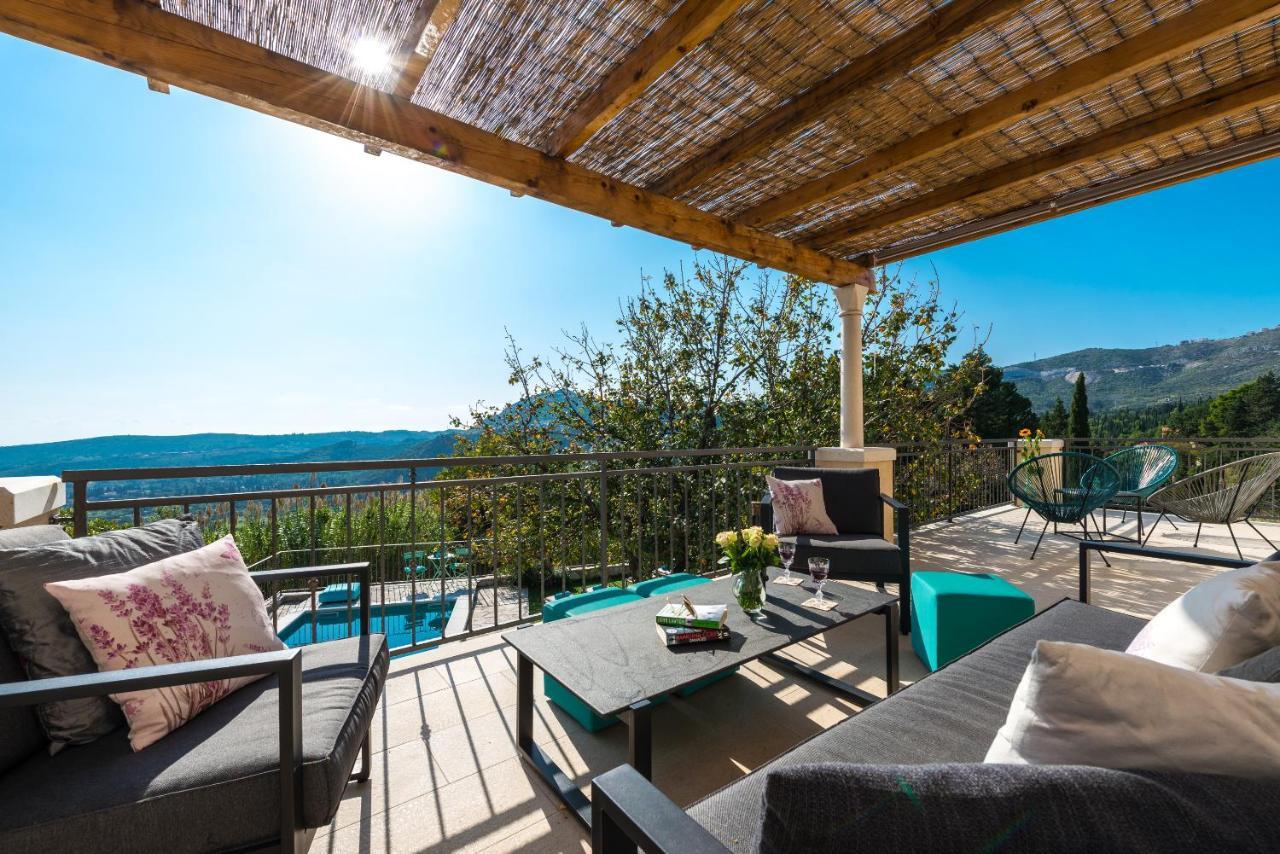 Rustic Stone Villa Begovi Dvori- 15 Minutes To Dubrovnik Exterior foto
