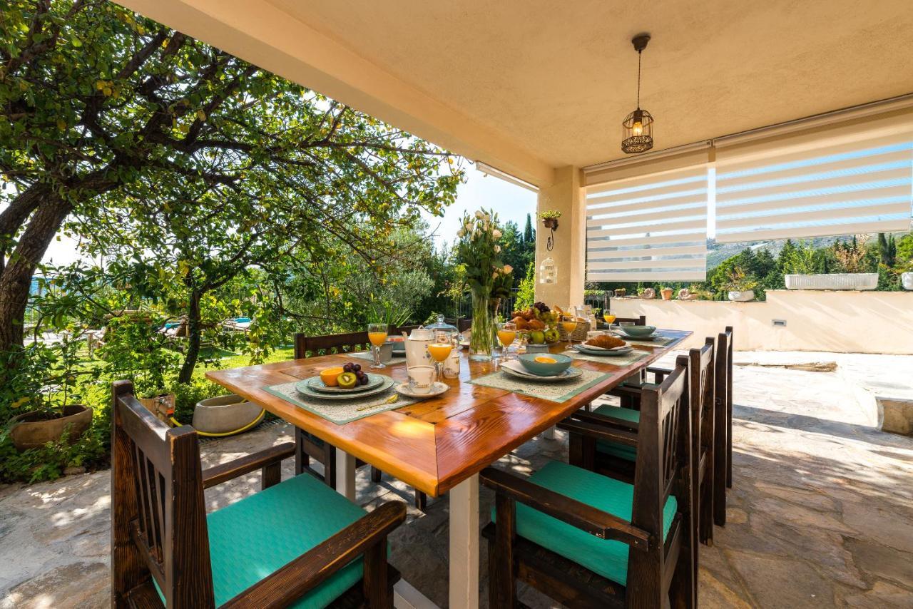 Rustic Stone Villa Begovi Dvori- 15 Minutes To Dubrovnik Exterior foto